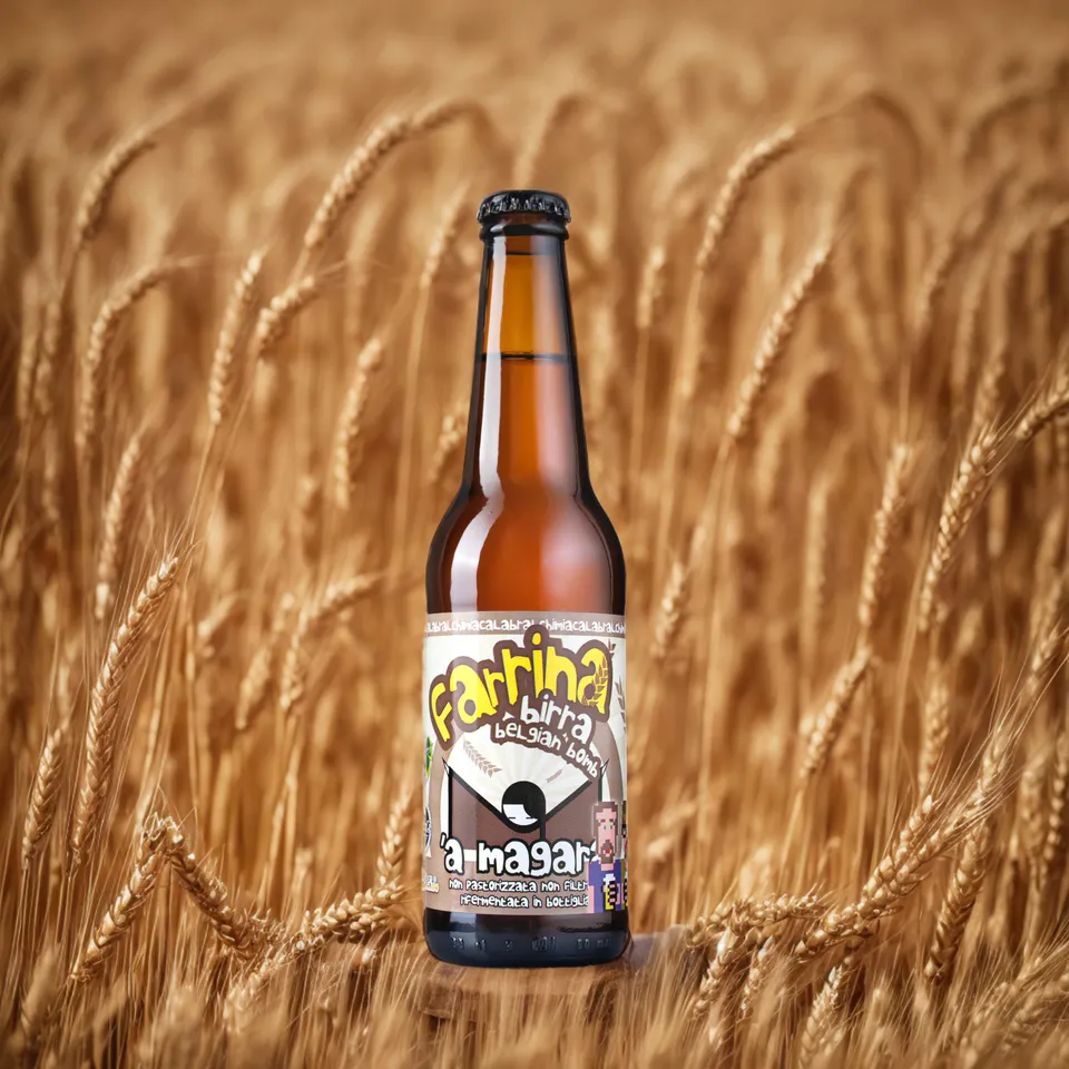 'A Magara Farrina Belgian Bomb birra 0,33 l al farro