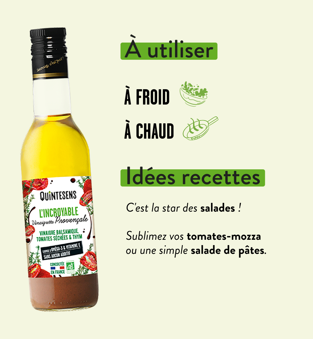 Quintesens Vinaigrette Provenzale Omega-3 Bio
