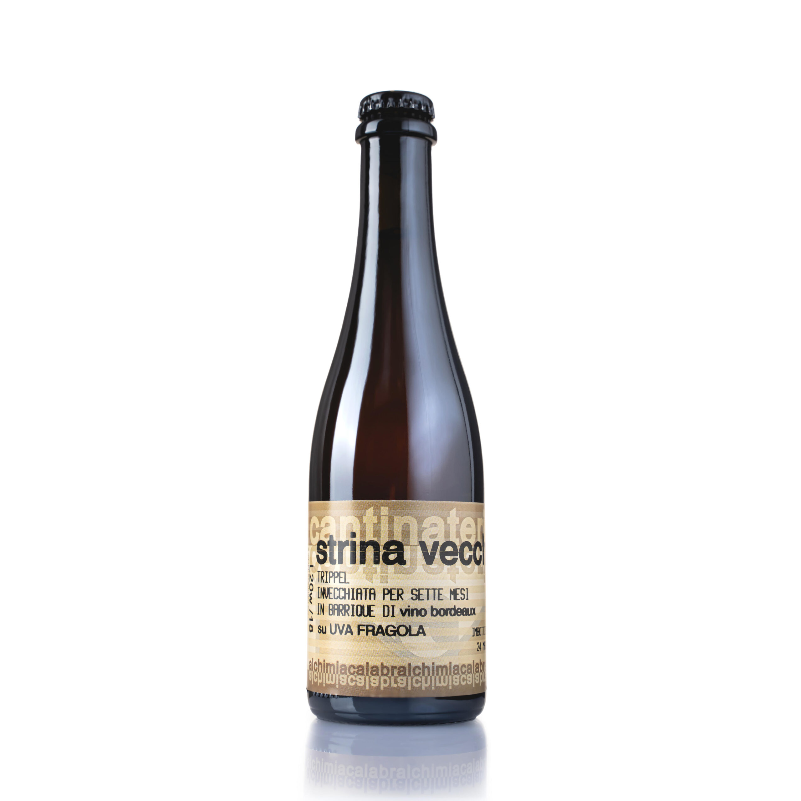 'A Magara Strina Vecchia Uva Fragola Trippel birra 37,5 cl