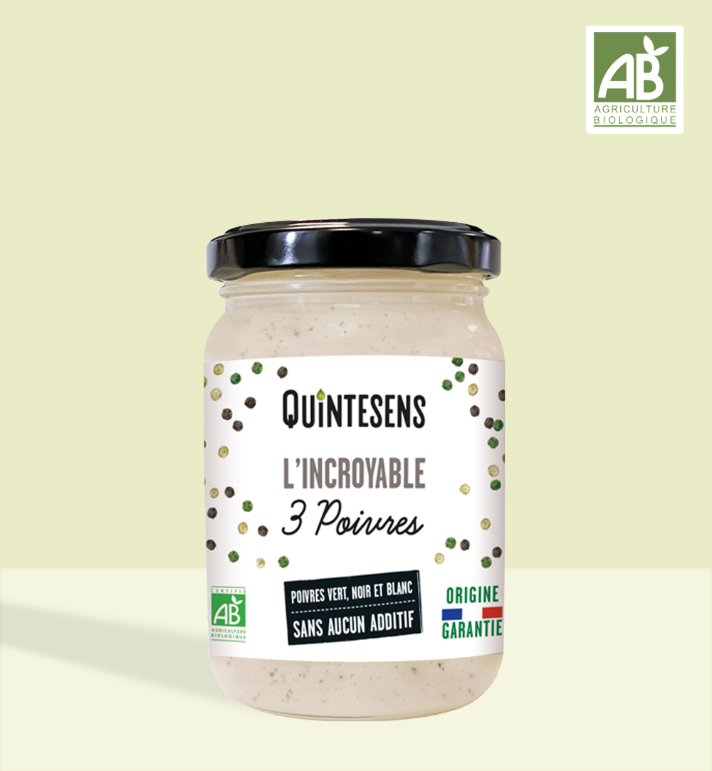 Quintesens Incroyable Salsa al Pepe Bio