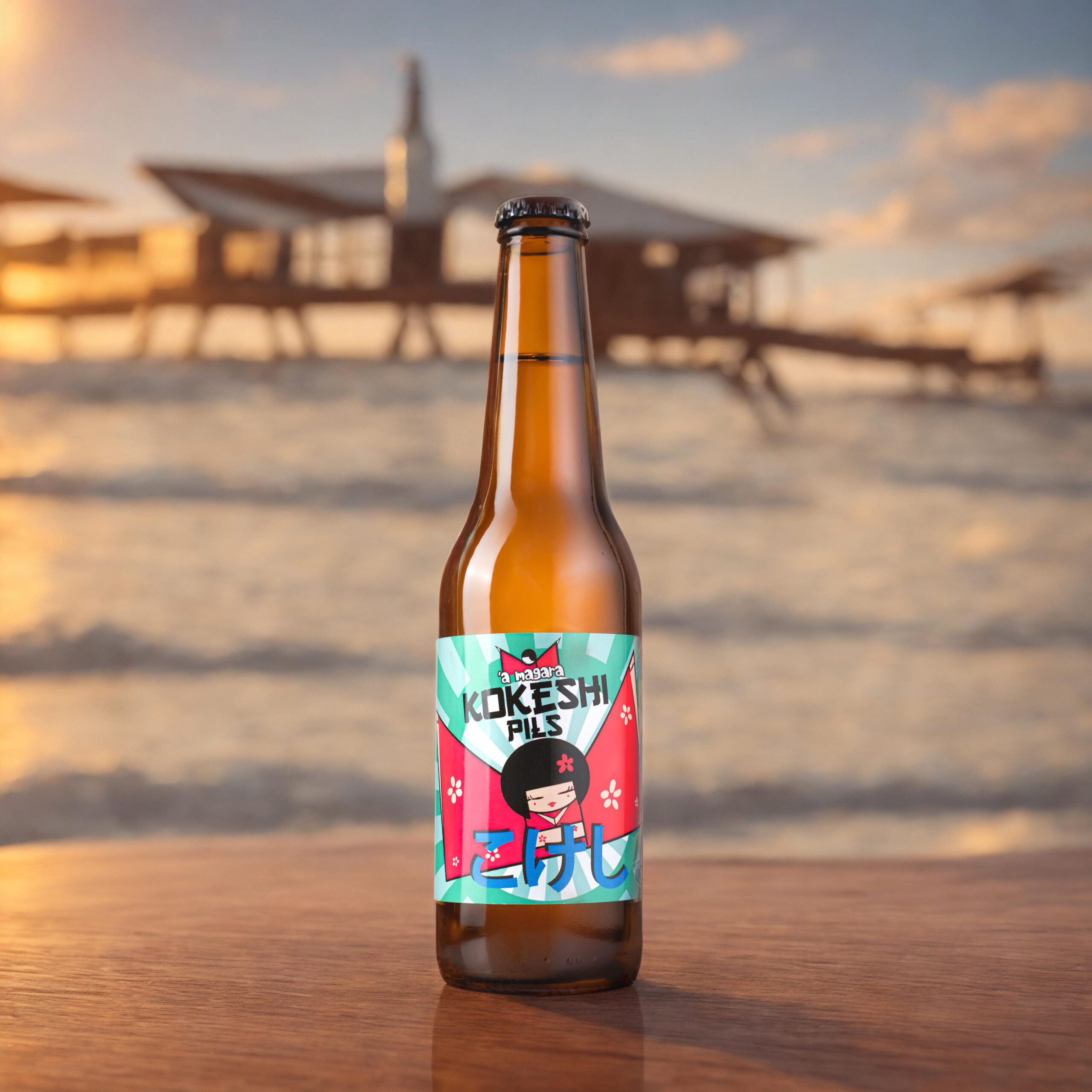 'A Magara Kokeshi Pils birra 0,33 l chiara