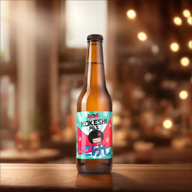 'A Magara Kokeshi Pils birra 0,33 l chiara