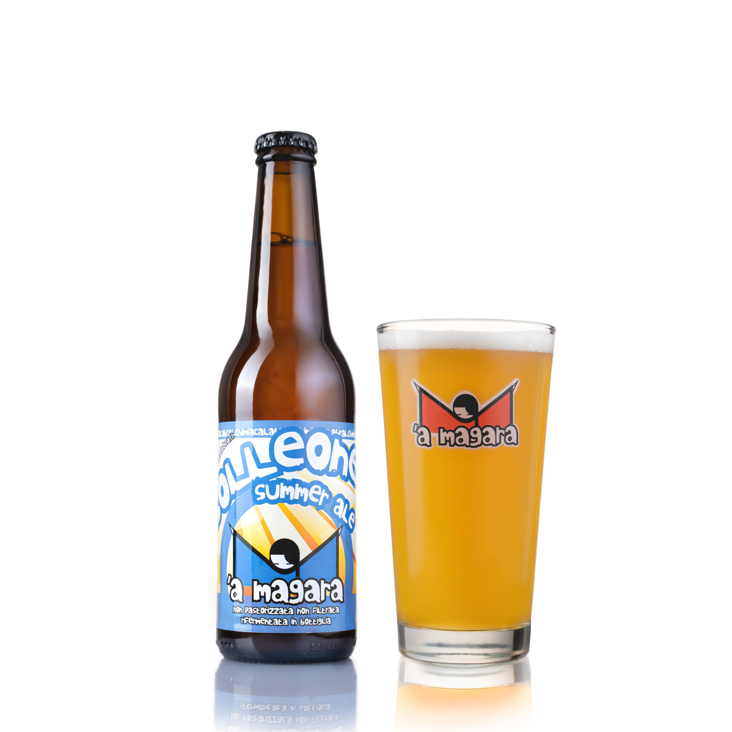 'A Magara Solleone Cream Ale birra 0,33 l secca