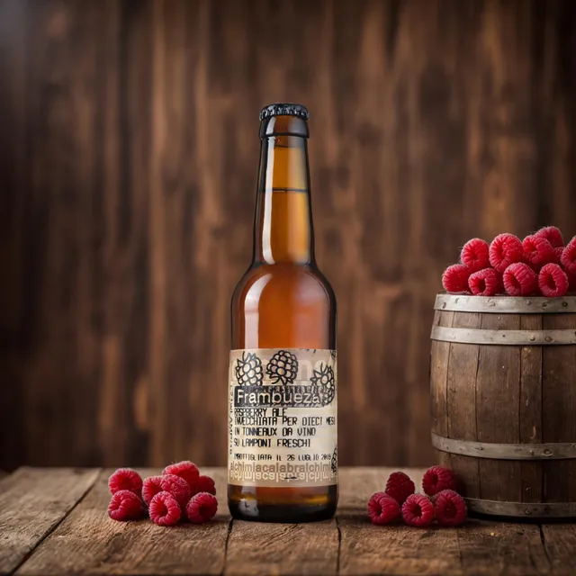 'A Magara Frambueza Raspberry Ale birra 0,33 l 7%