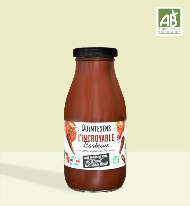 Quintesens salsa barbecue bio meno zuccheri