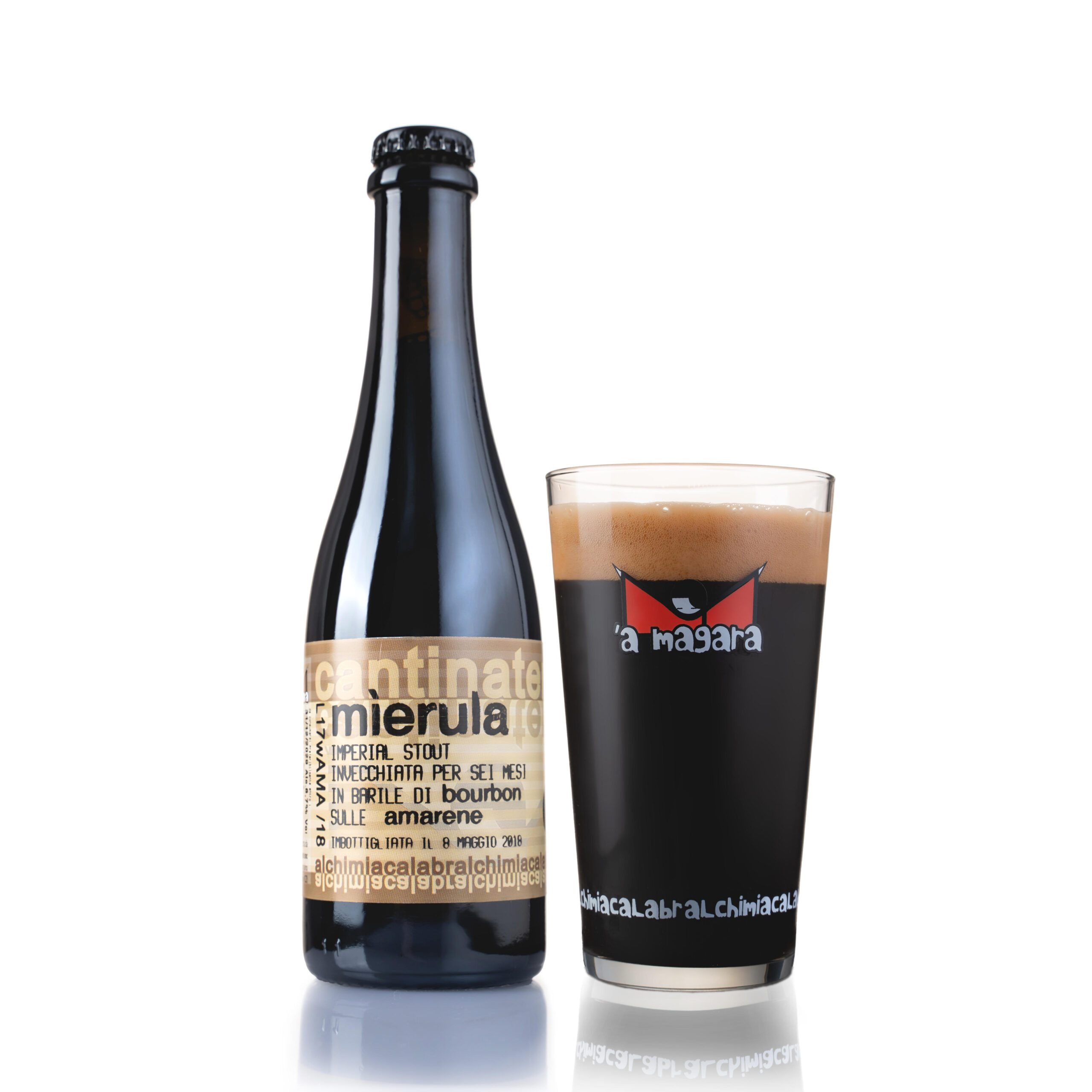 Calabrialcubo A Magara Mierula Birra Stout 0,375 l