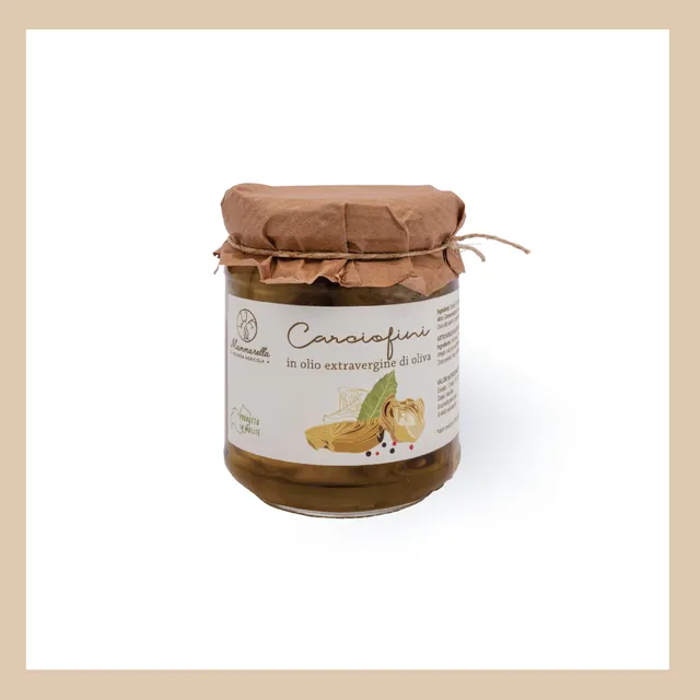Mammarella Carciofini sottolio 314g in extravergine DOP