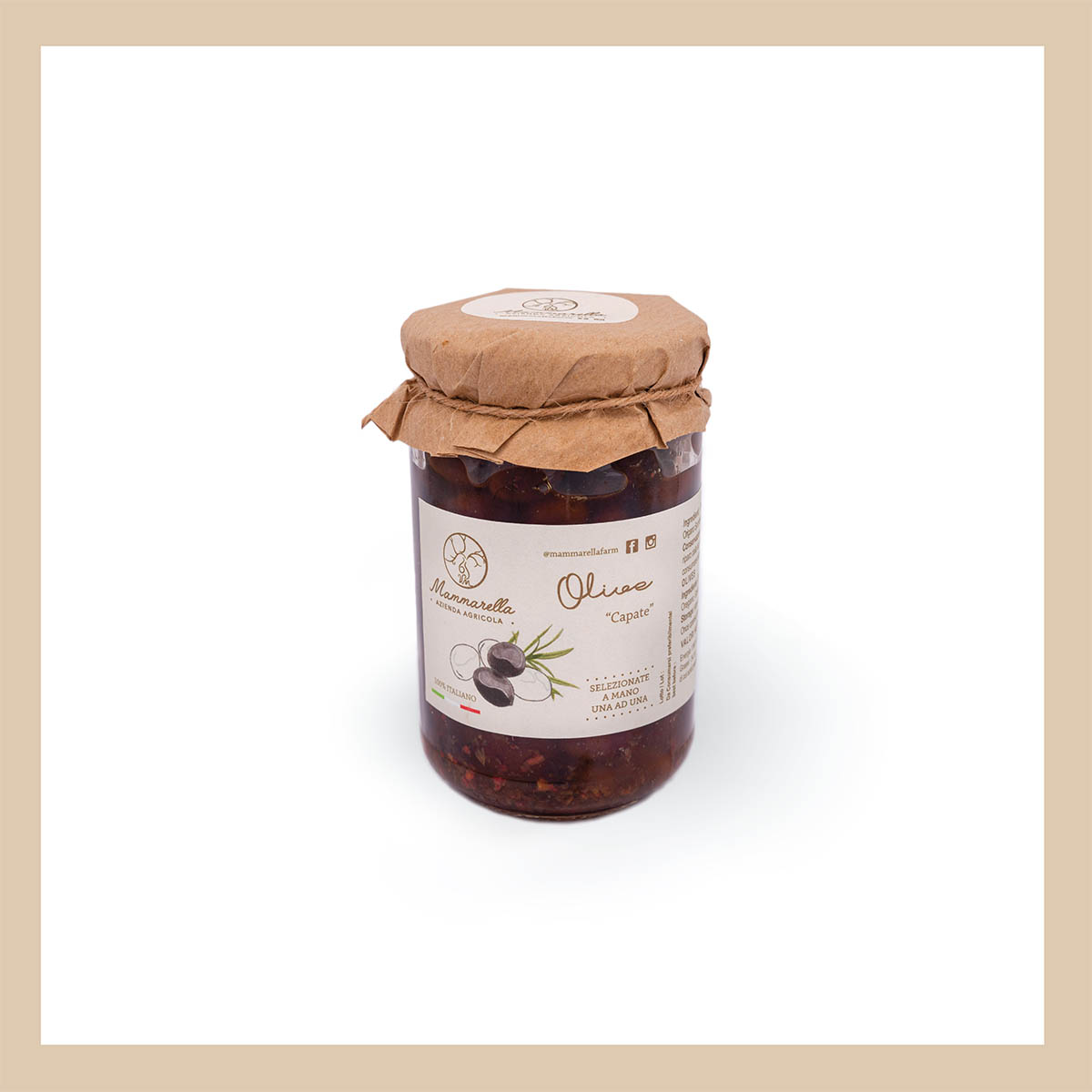 Mammarella Olive Capate Sottolio Gentile di Larino 314 g