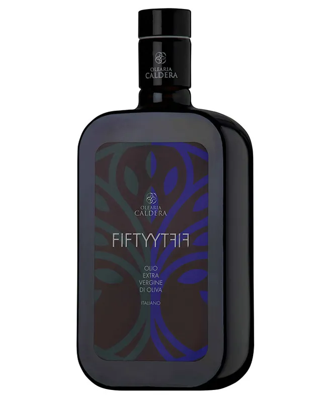 Olearia Caldera Fifty Fifty olio extravergine Frantoio Leccino