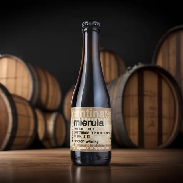 'A Magara Mierula Scotch Imperial Stout birra 37,5 cl