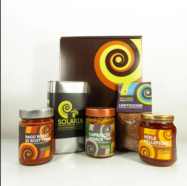 La Boccea Vischio confezione regalo bio con olio e miele