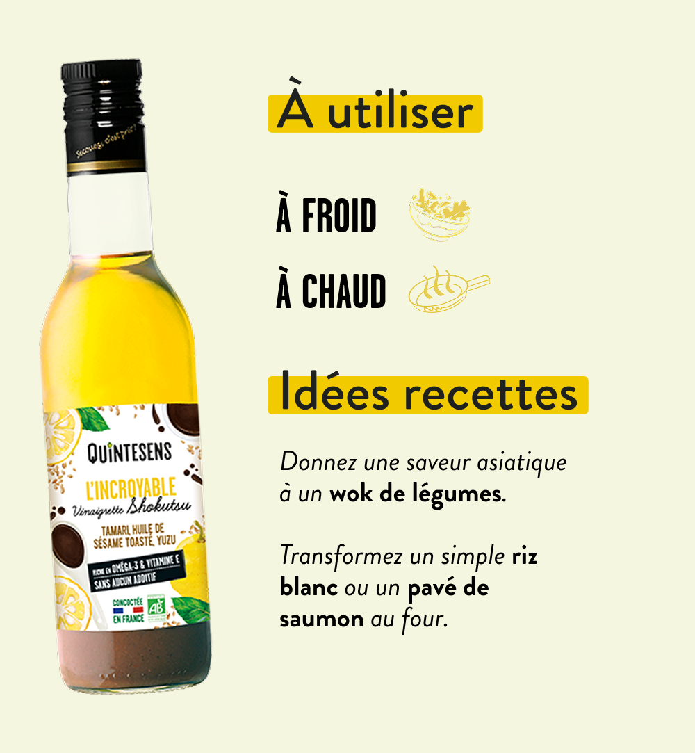 Quintesens Shokutsu Vinaigrette Omega 3 Senza Additivi