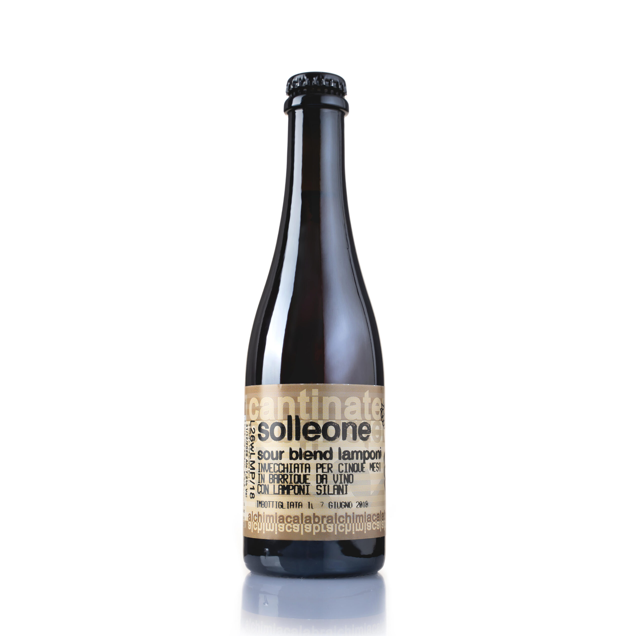 'A Magara Solleone Sour birra 0,375 l lamponi
