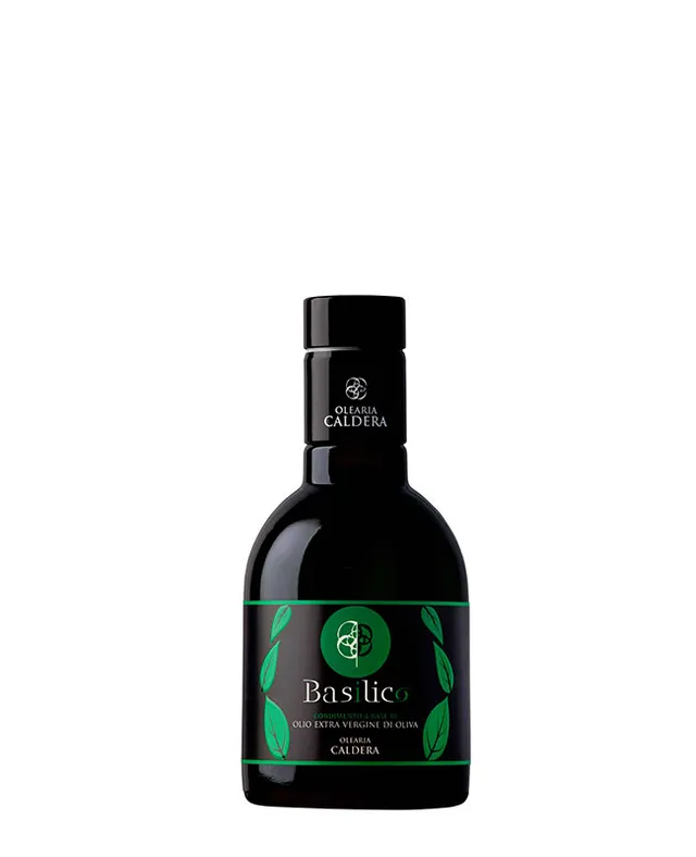 Olearia Caldera Basilico olio extravergine aromatizzato