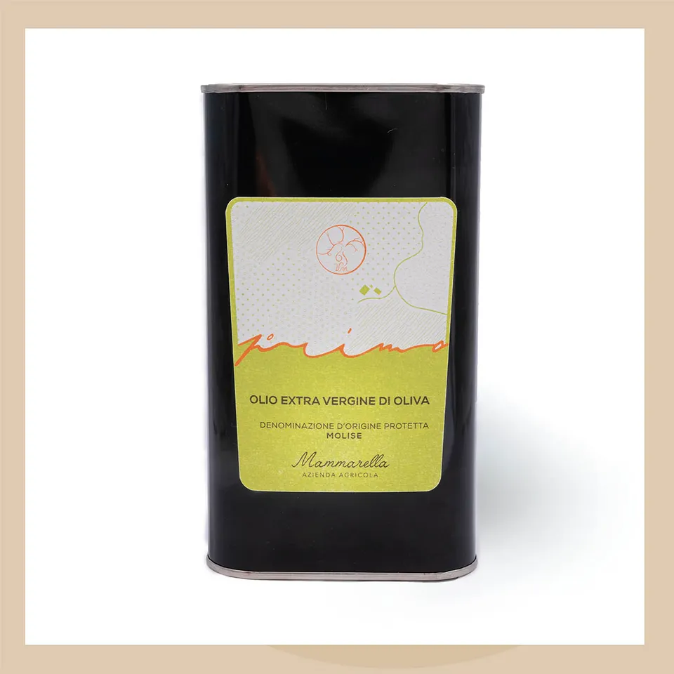 Mammarella Gentile di Larino olio EVO DOP in latta fruttato