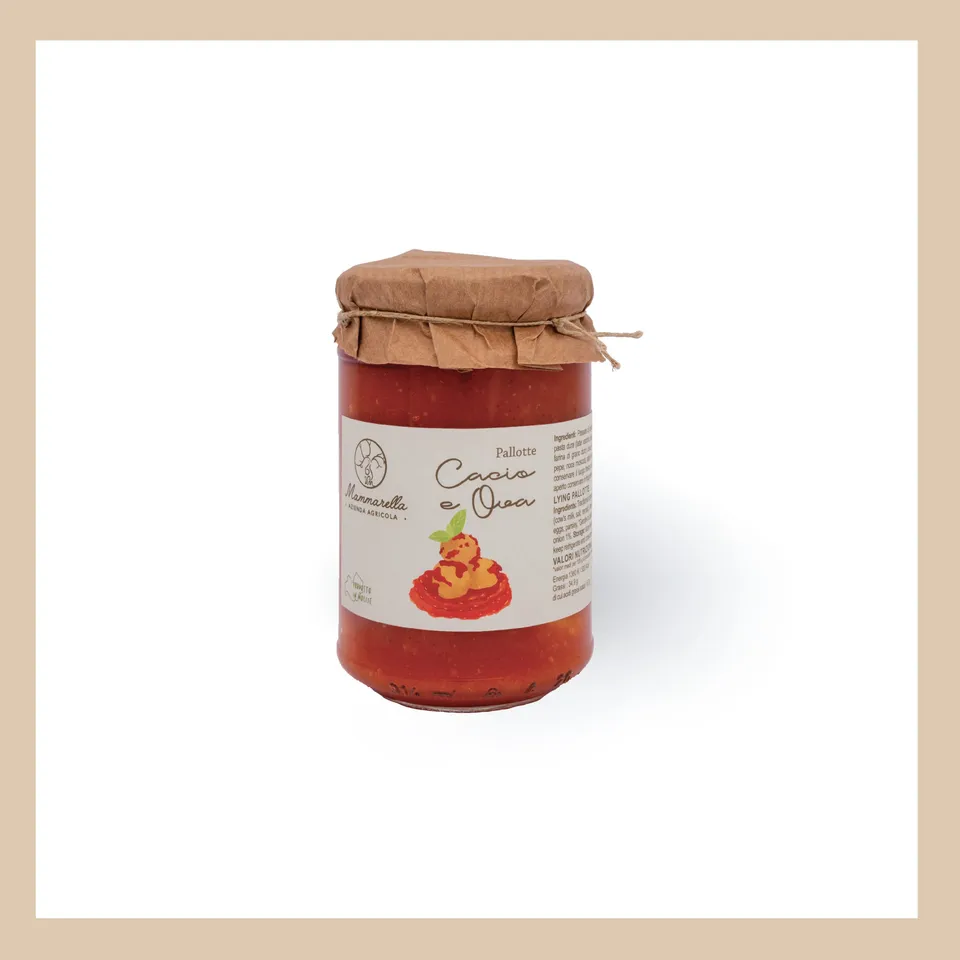 Mammarella Pallotte cacio e ova sugo pronto 314g abruzzese