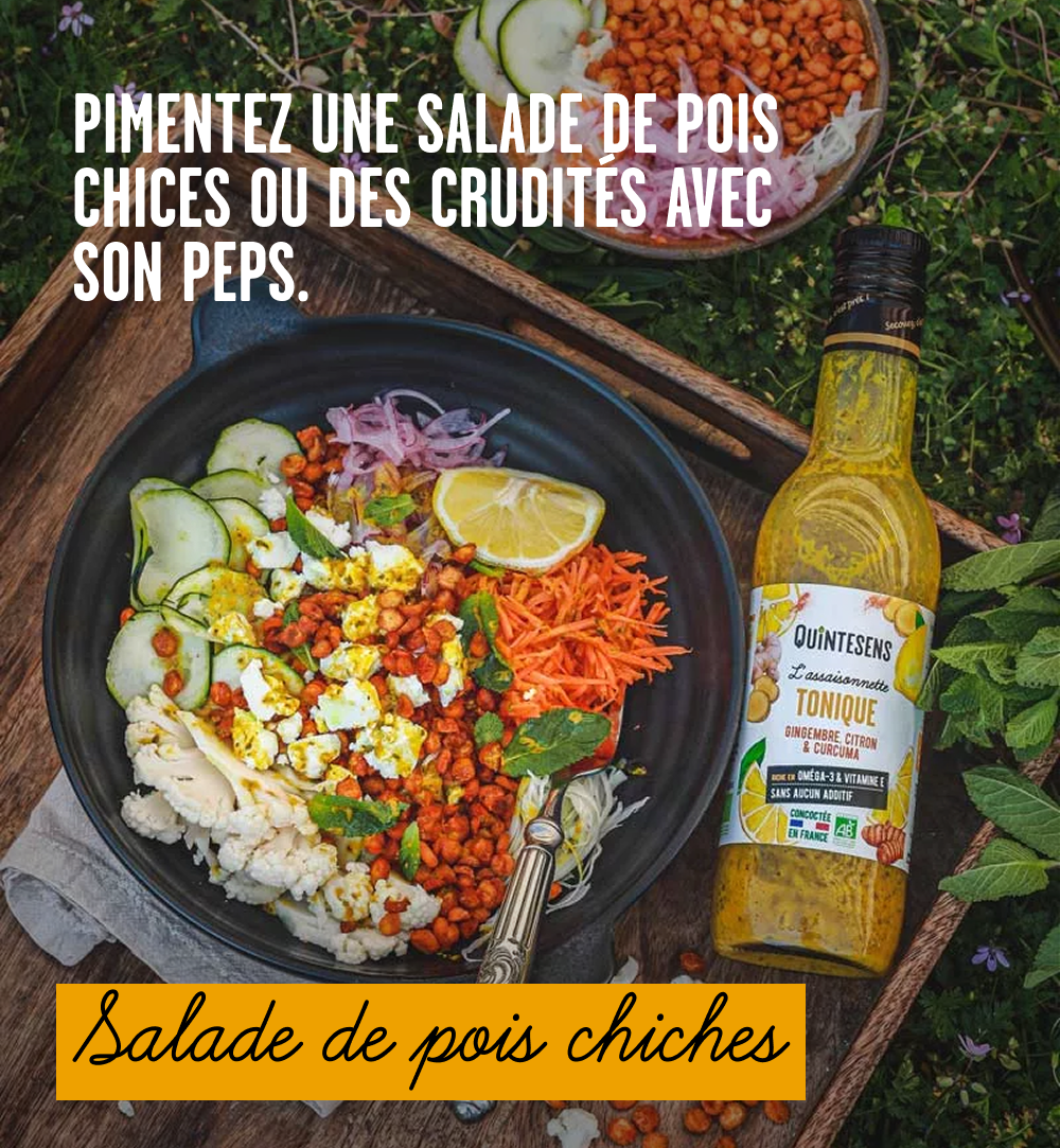 Quintesens Tonique vinaigrette bio omega-3