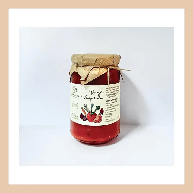 Mammarella Ragù Vegetale Sugo Pronto 260 g