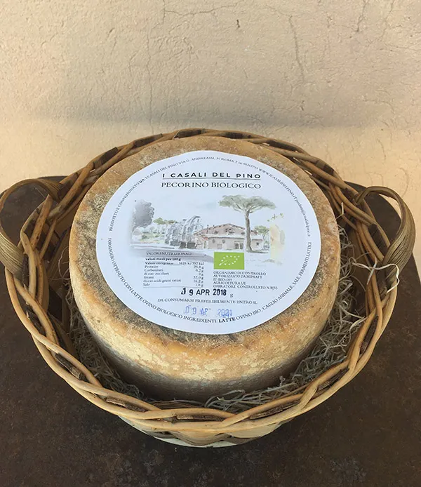 La Boccea Pecorino 12 Mesi formaggio bio stagionato