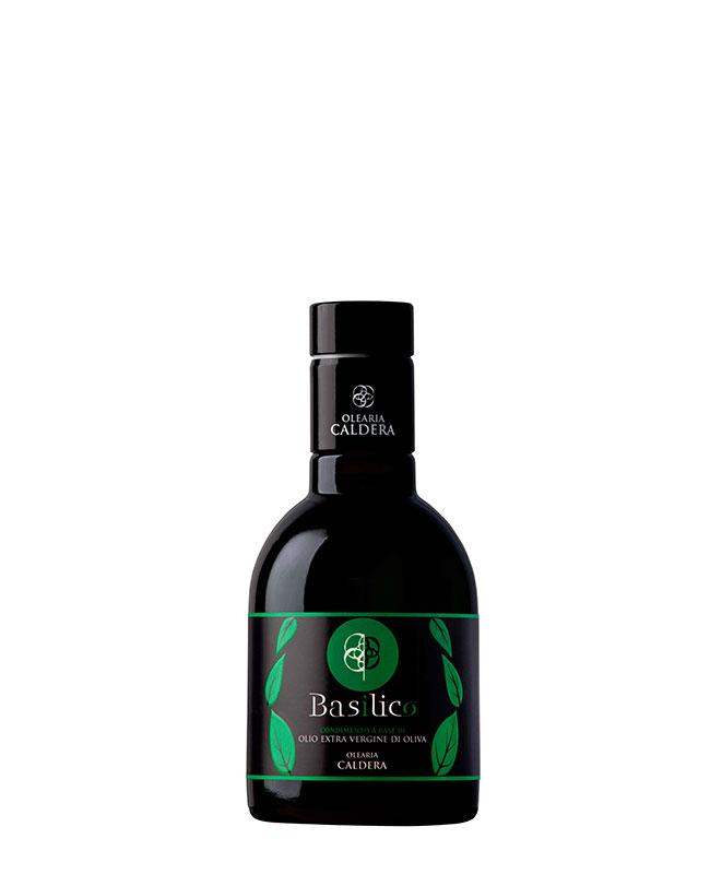 Olearia Caldera Basilico olio extravergine aromatizzato