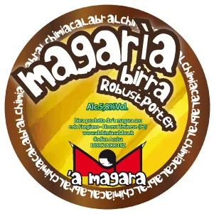 A Magara Magaria Robust Porter birra nera 33 cl torbata