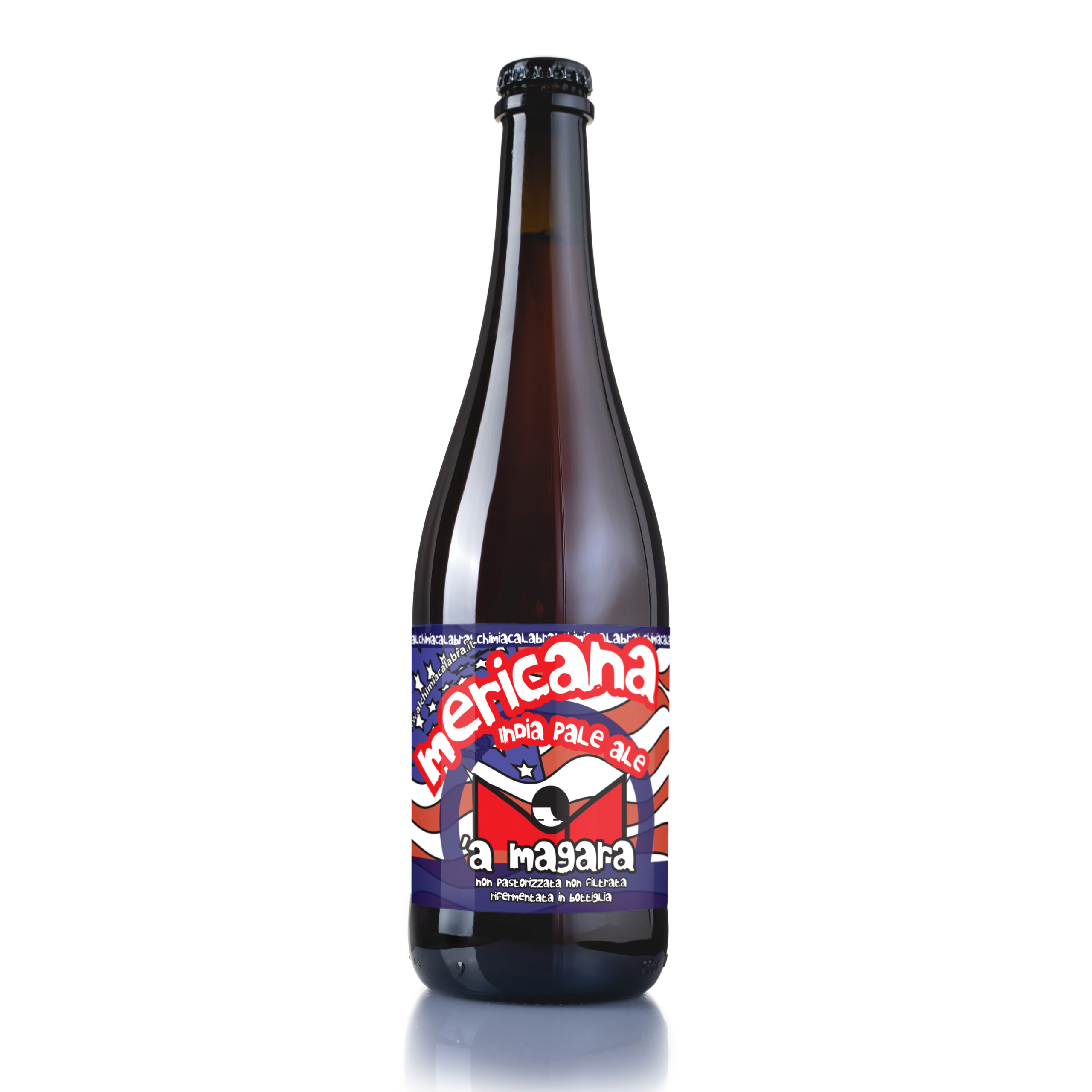 'A Magara Mericana IPA birra 0,33 l alla segale