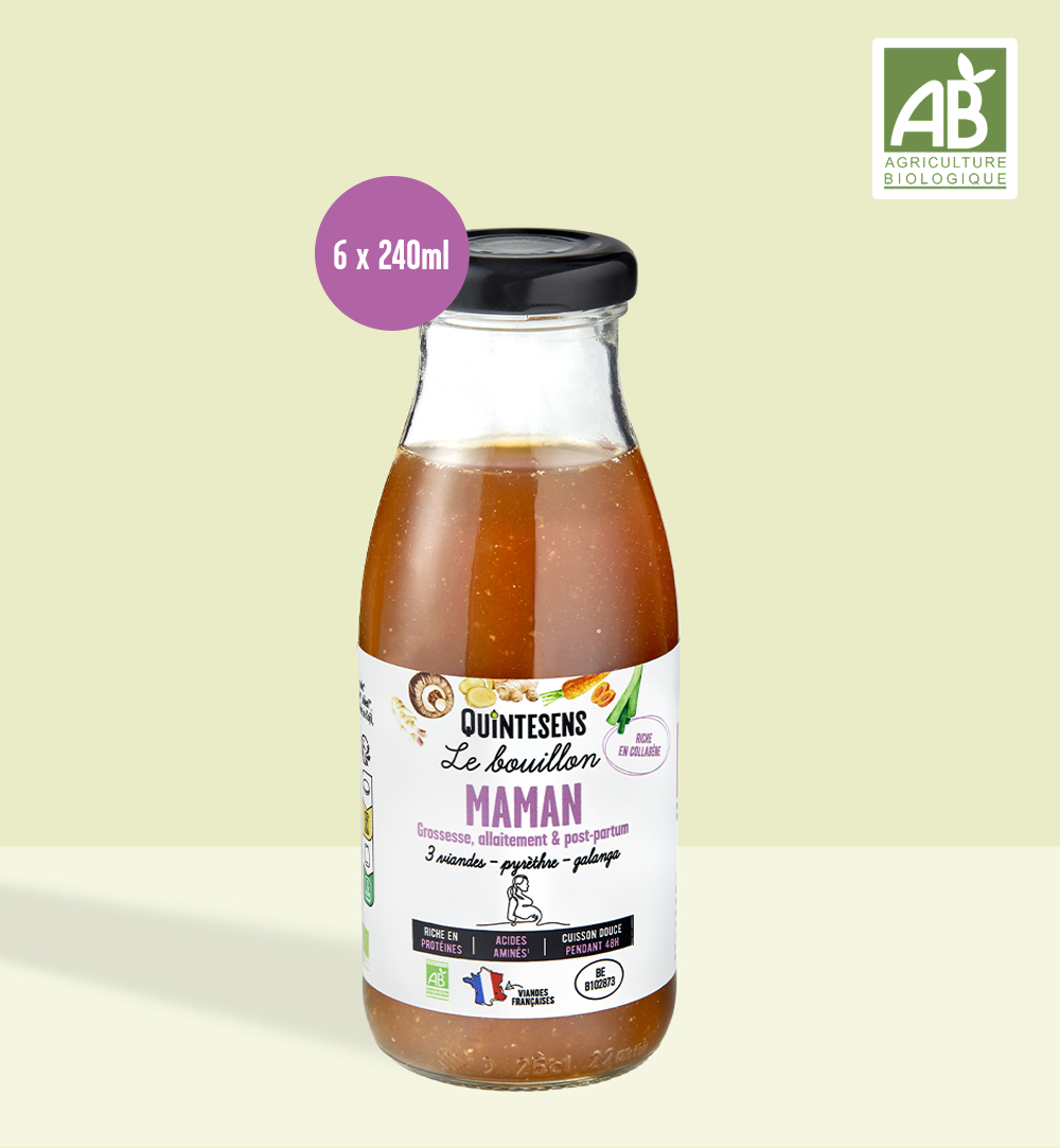 Quintesens Maman Brodo di Ossa bio 6x240 ml