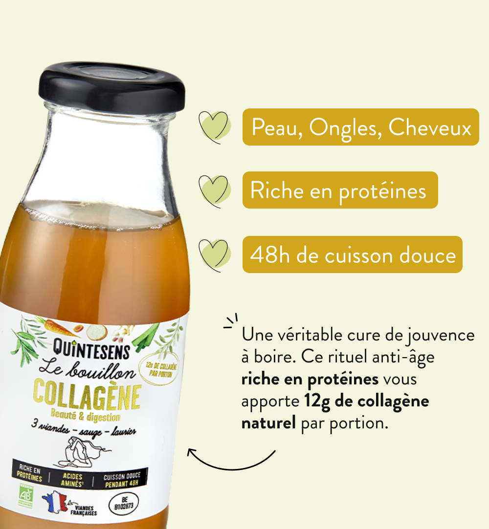 Quintesens Collagène Brodo al Collagene 515 ml Naturale