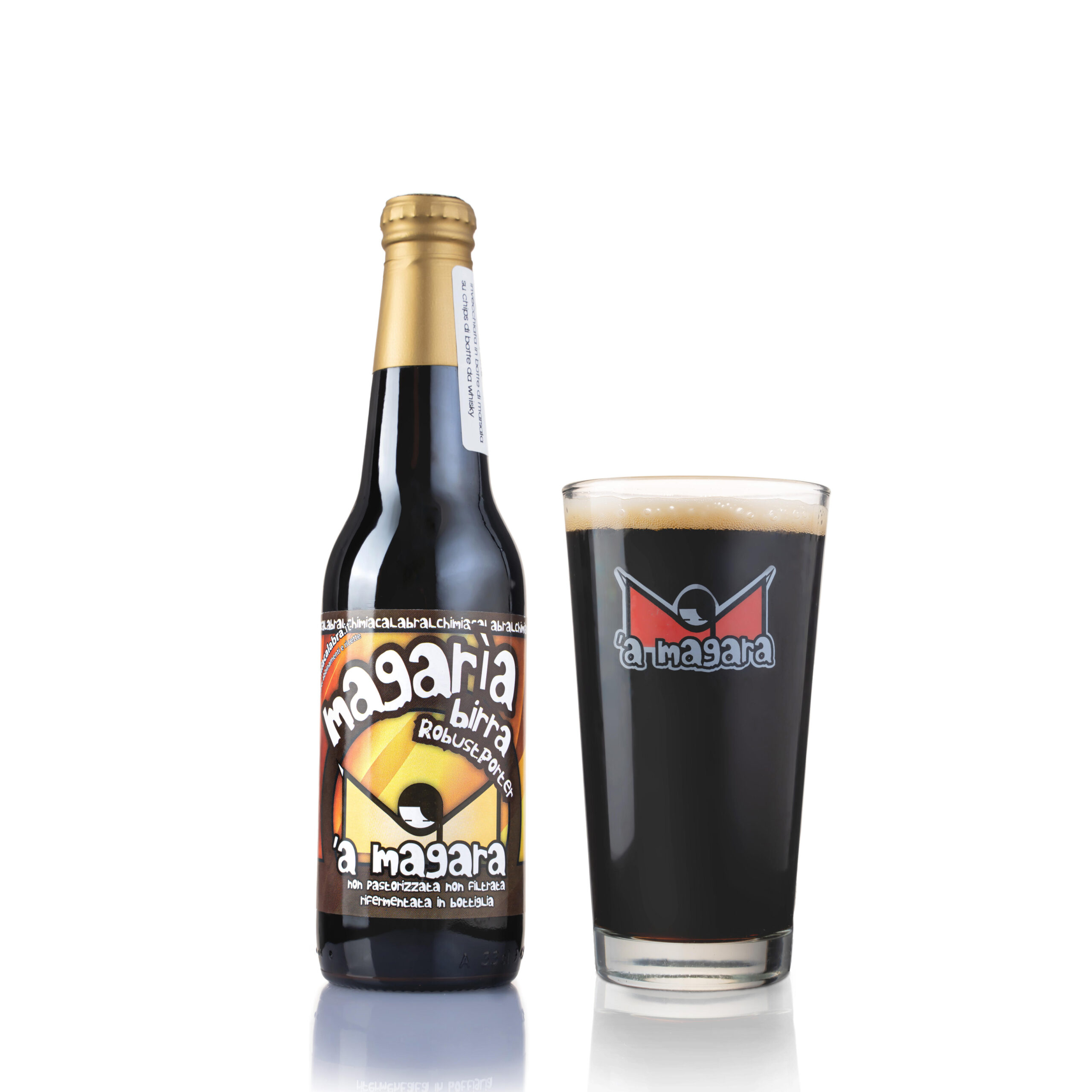 A Magara Magaria Robust Porter birra nera 33 cl torbata