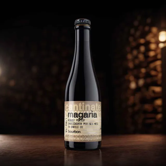 'A Magara Magaria WA Porter birra 33 cl barrique