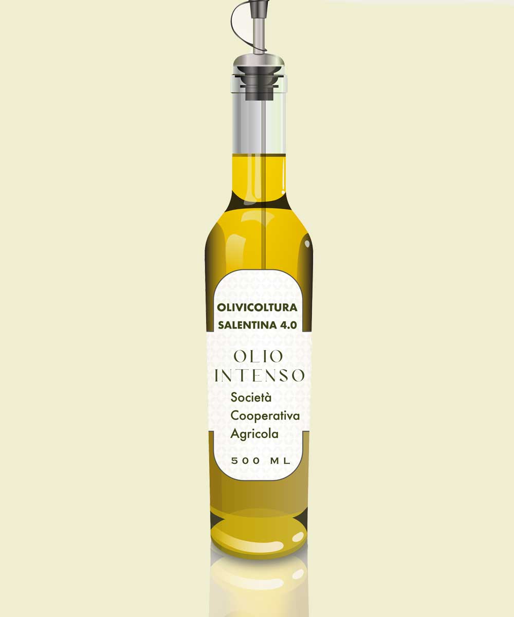Olivicoltura Salentina 4.0 Intenso Olio EVO 500 ml Fruttato Robusto
