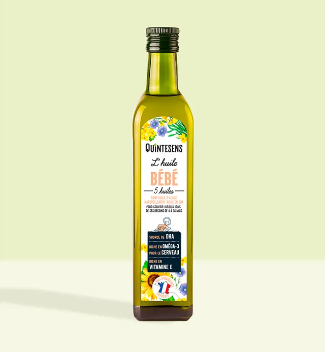 Quintesens Olio Bebè bio DHA vitamina E
