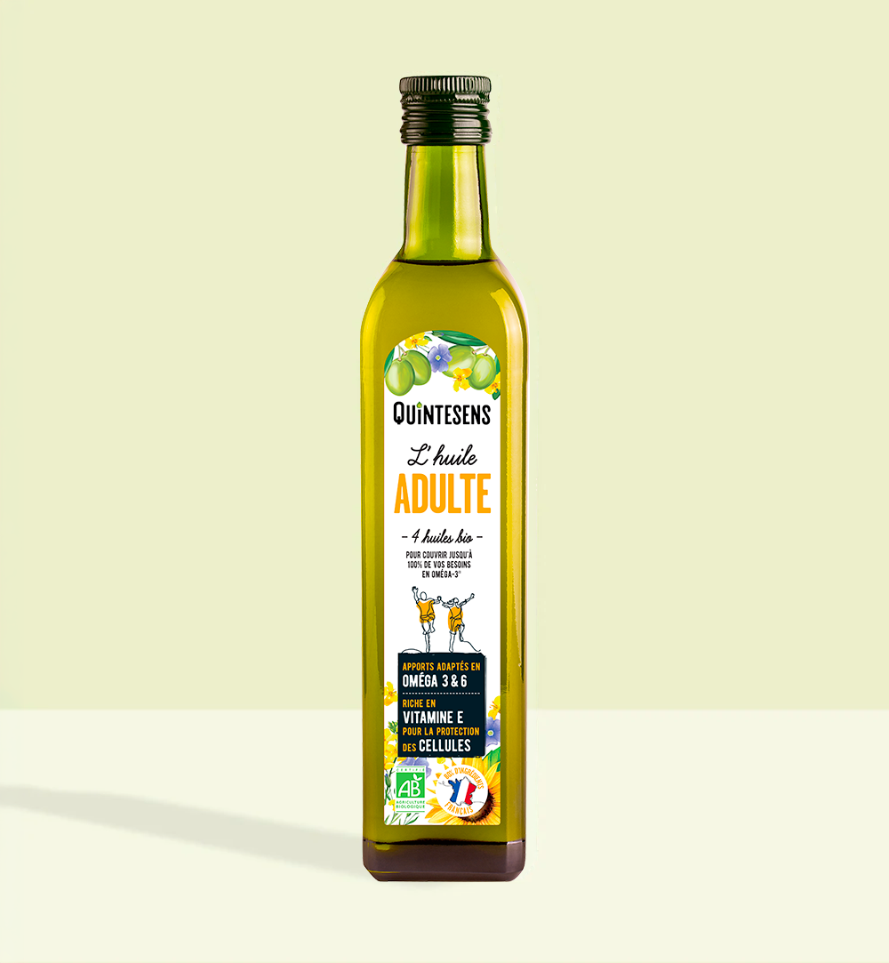 Quintesens Adulte olio 1 bottiglia omega 3-6-9