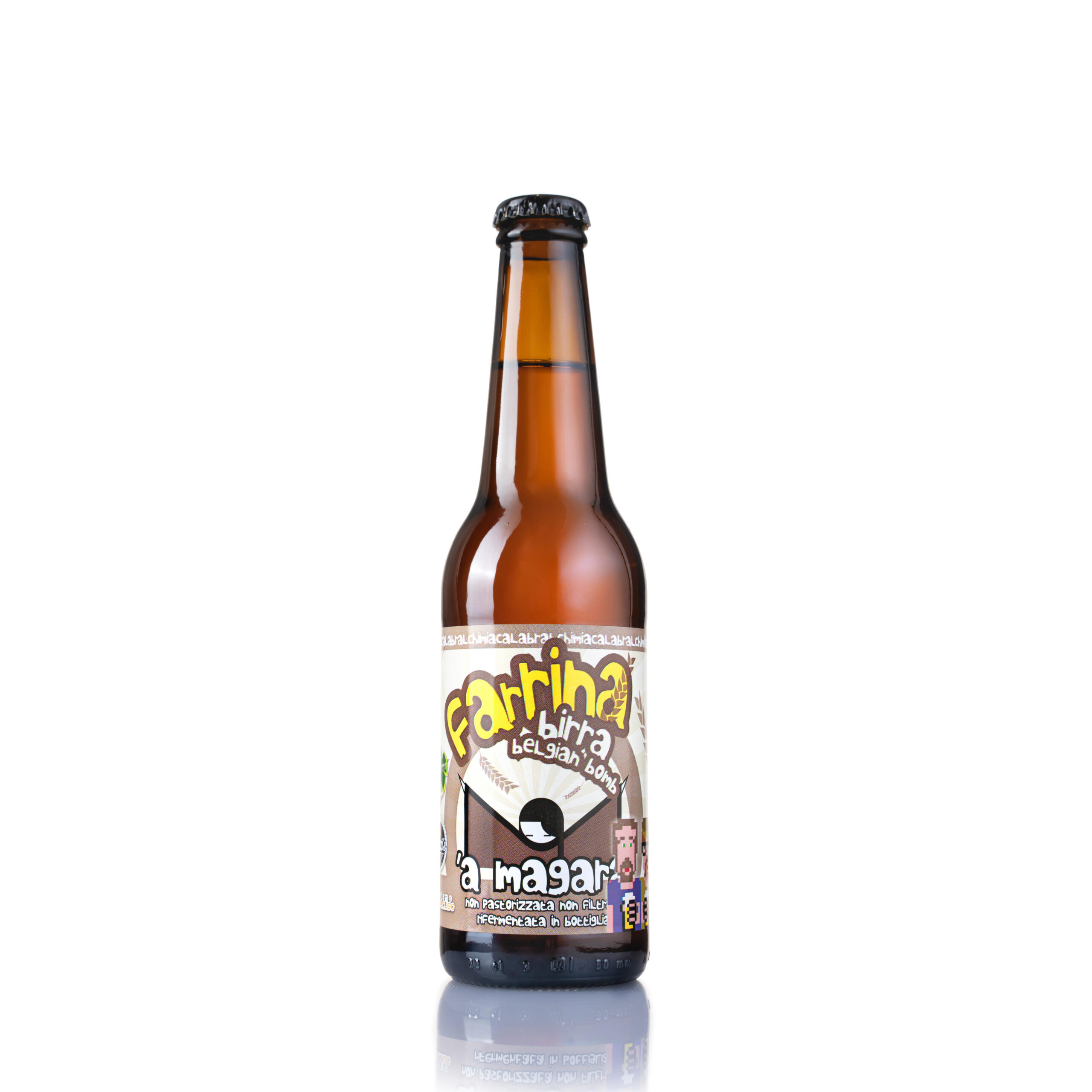 'A Magara Farrina Belgian Bomb birra 0,33 l al farro