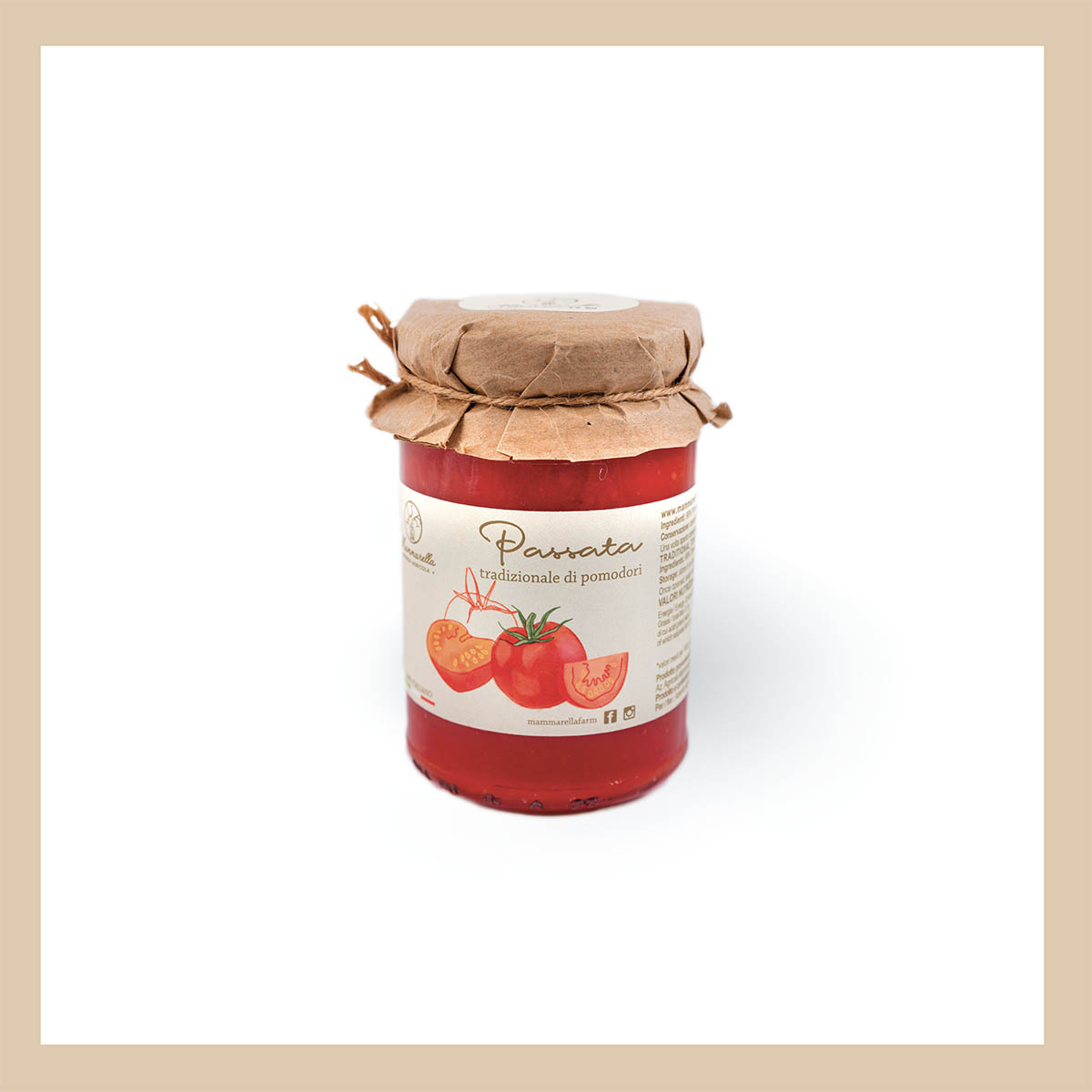 Mammarella Passata di pomodoro barattolo 290ml classica
