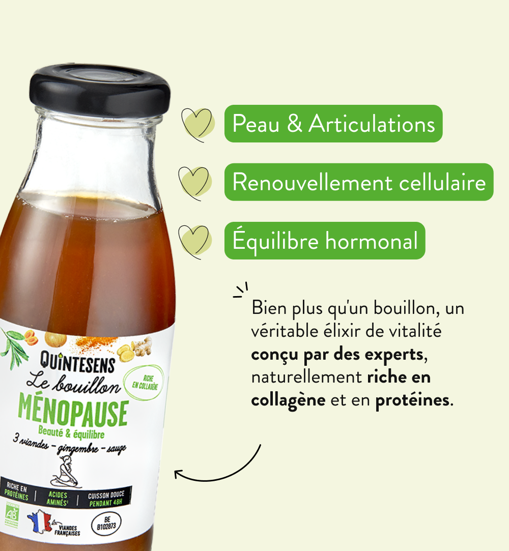 Quintesens Ménopause Brodo Biologico 515 ml Menopausa
