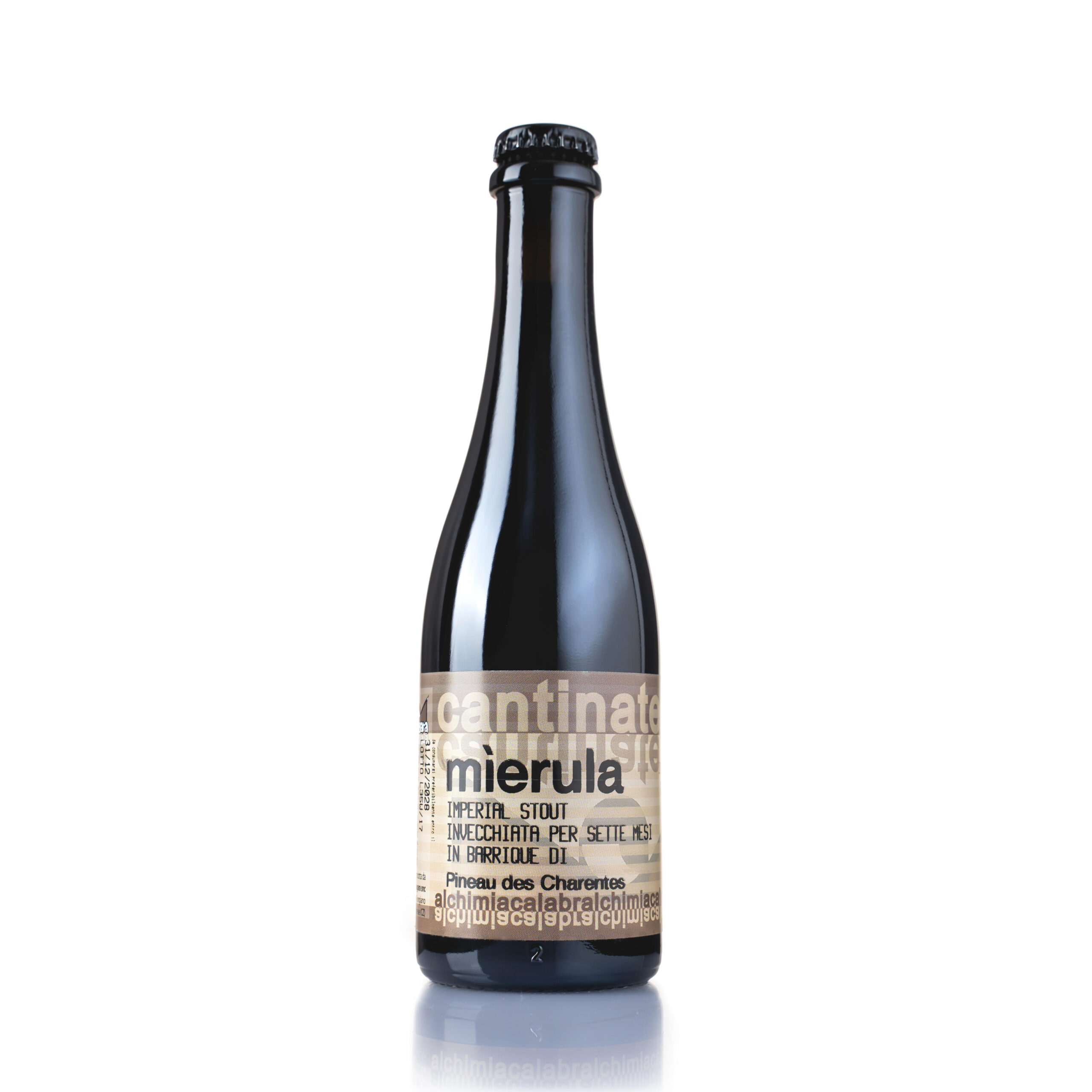 'A Magara Mierula P.D.C. Imperial Stout birra 0,375 l nera