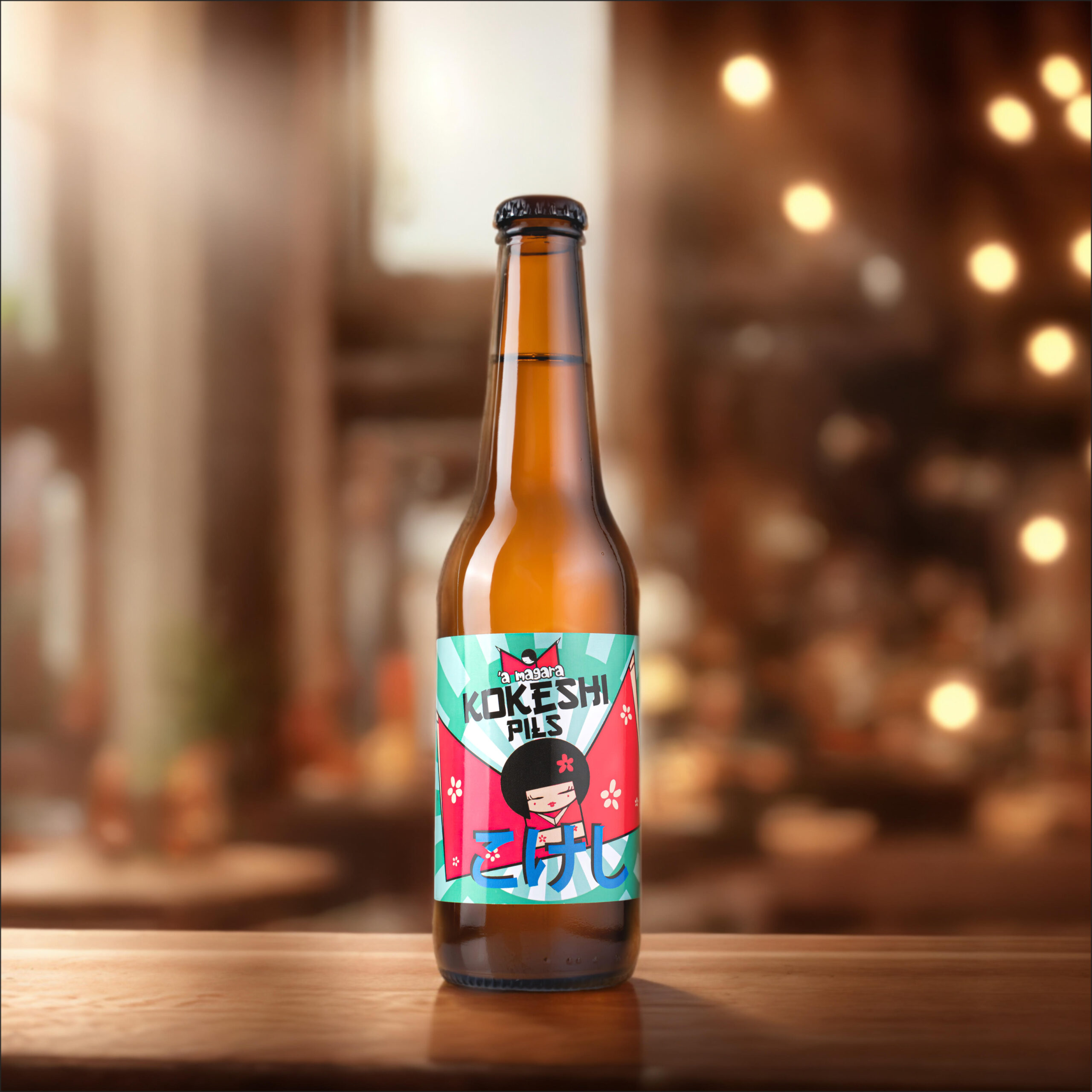 'A Magara Kokeshi Pils birra 0,33 l chiara