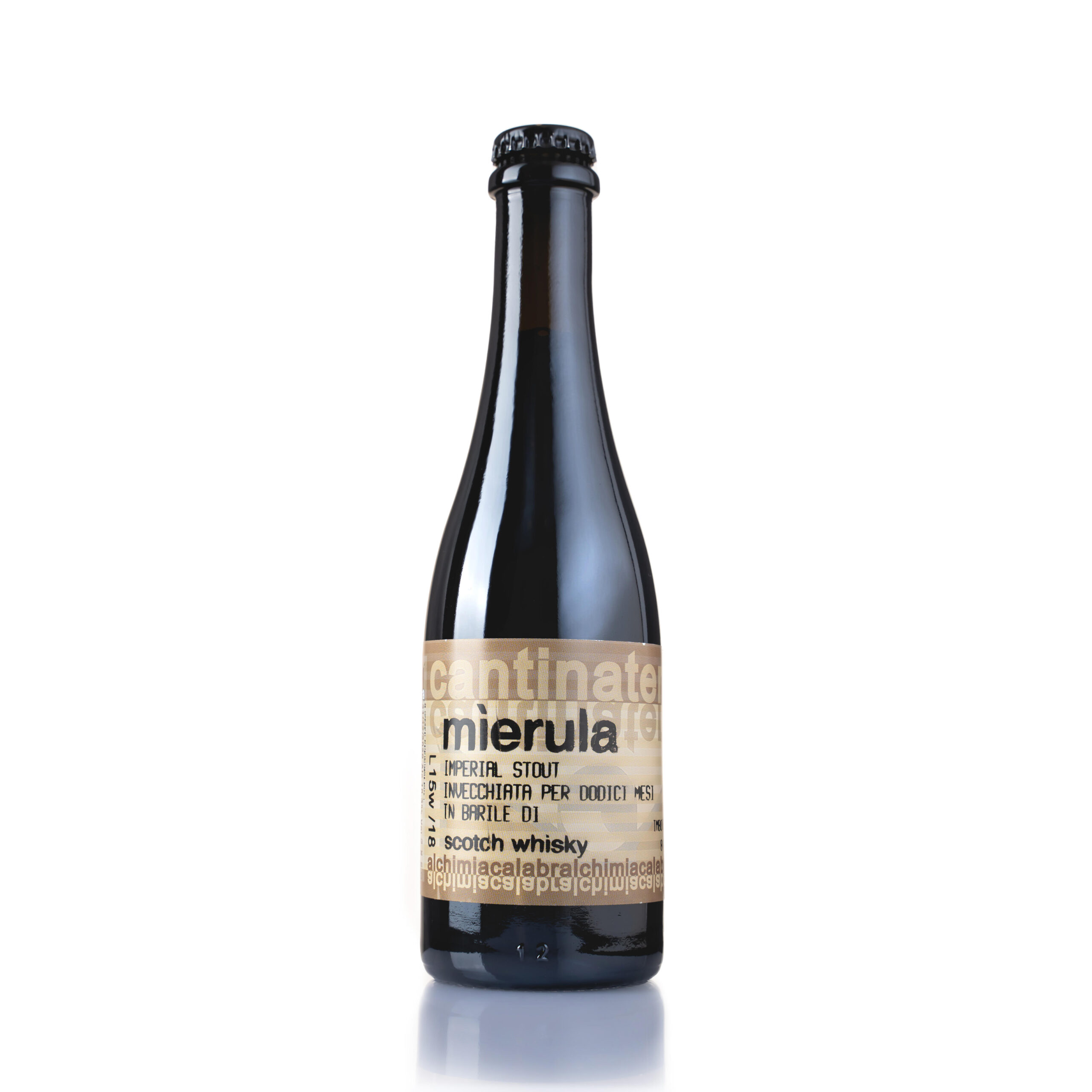 'A Magara Mierula Scotch Imperial Stout birra 37,5 cl