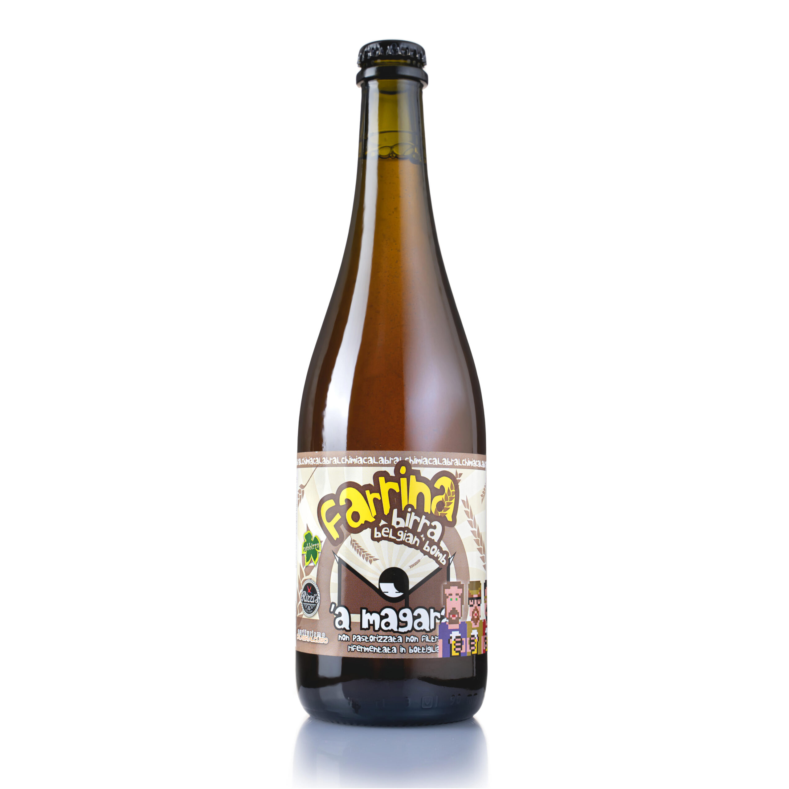 'A Magara Farrina Belgian Bomb birra 0,33 l al farro