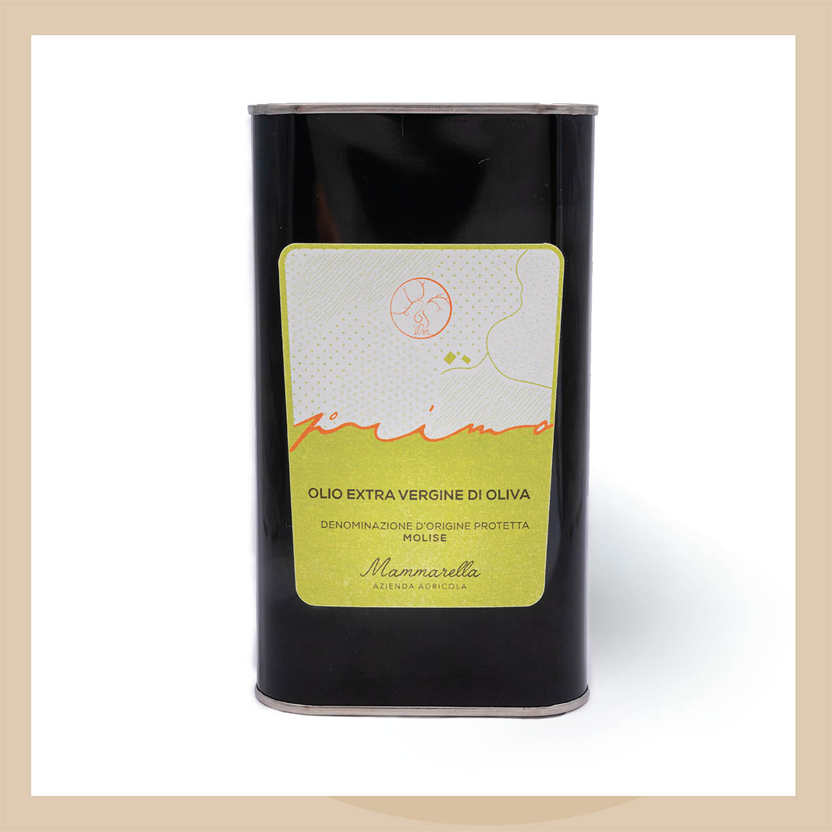Mammarella Gentile di Larino olio EVO DOP in latta fruttato