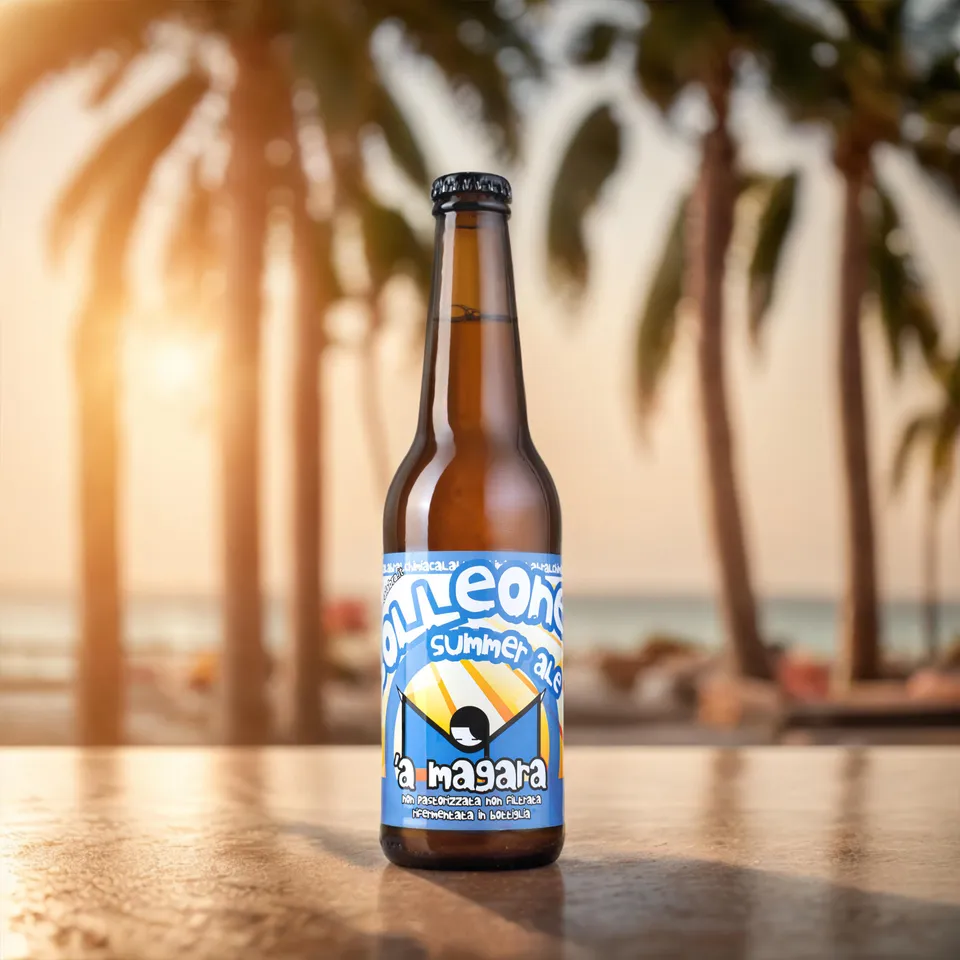 'A Magara Solleone Cream Ale birra 0,33 l secca
