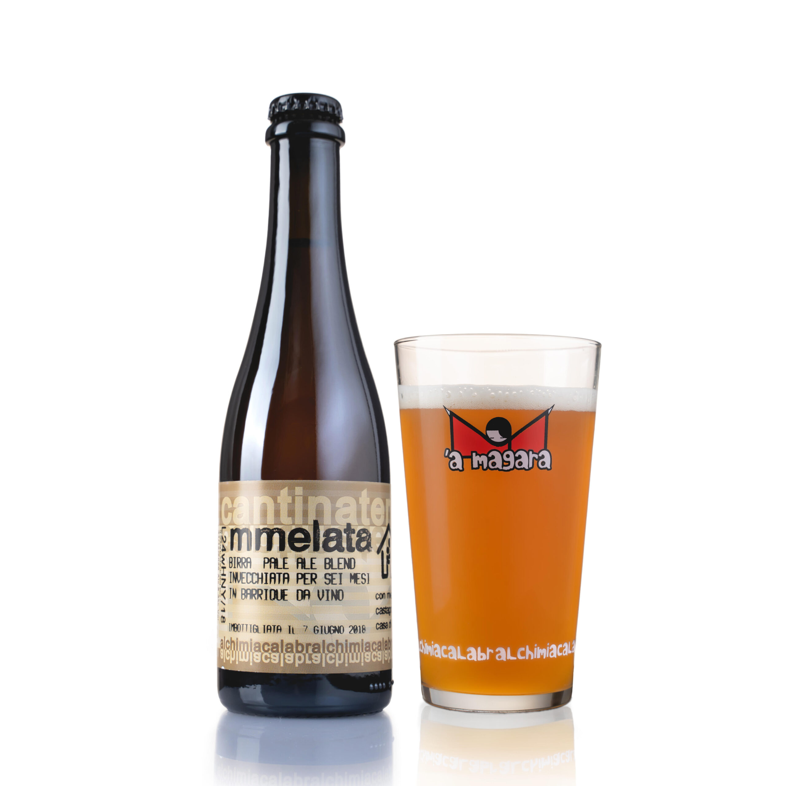 'A Magara Mmelata Birra Pale Ale al Miele 0,375 l