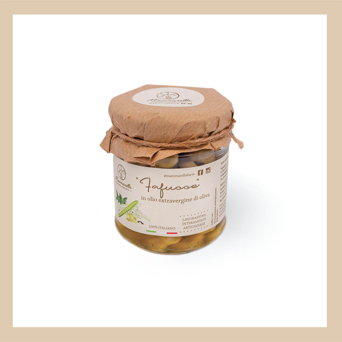 Mammarella Gentile di Larino fafucce sottolio EVO 314 g