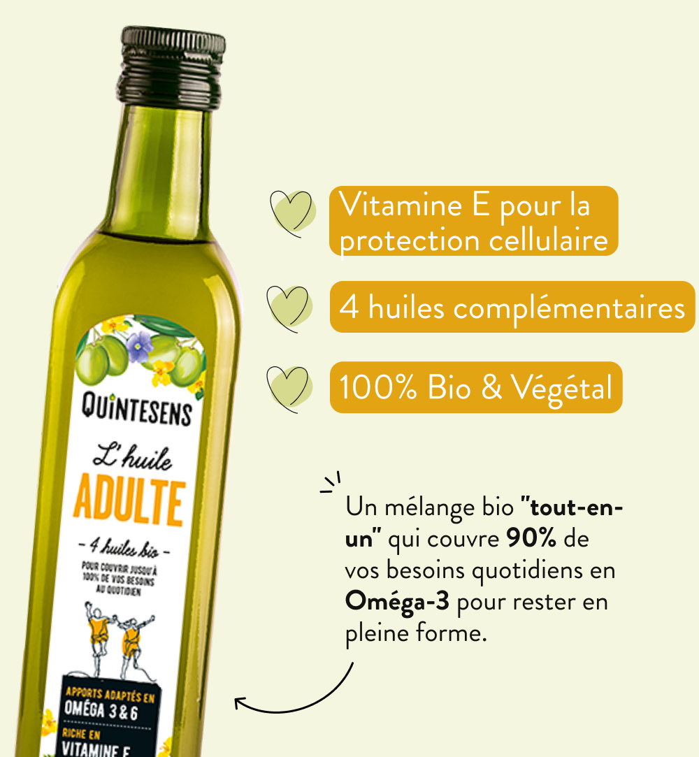 Quintesens Adulte olio 1 bottiglia omega 3-6-9