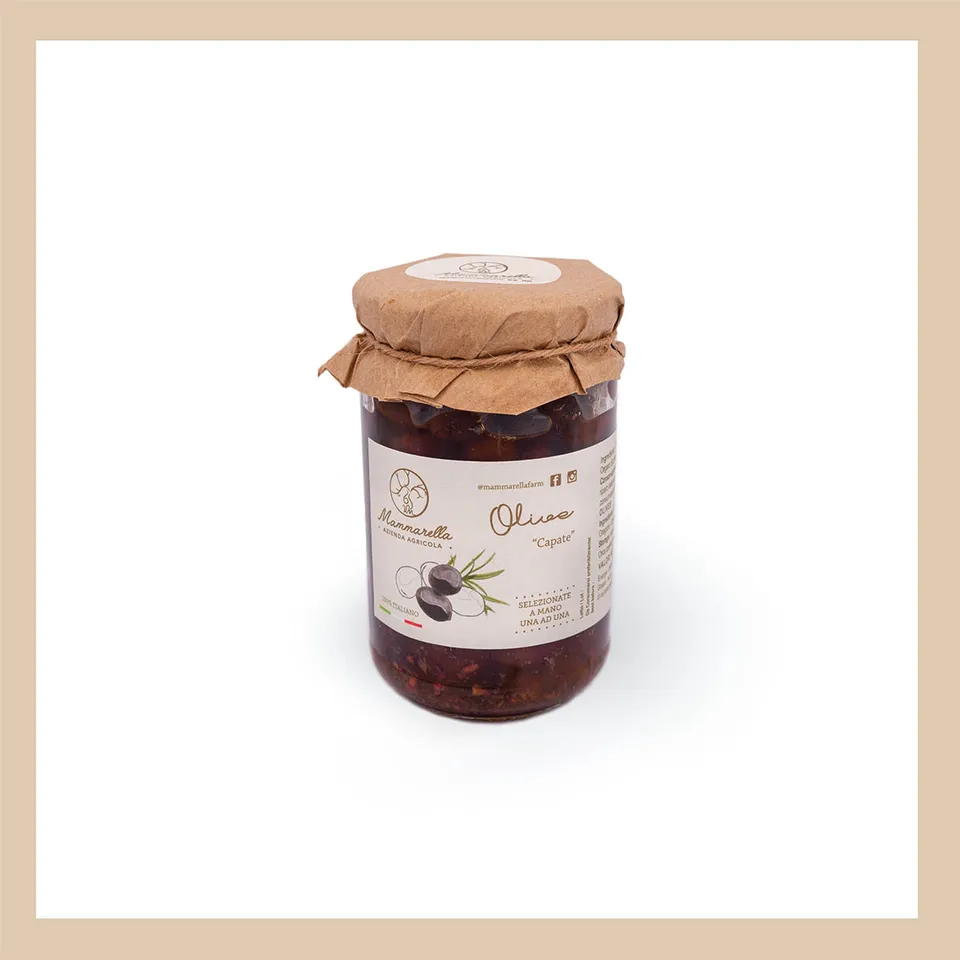 Mammarella Olive Capate Sottolio Gentile di Larino 314 g