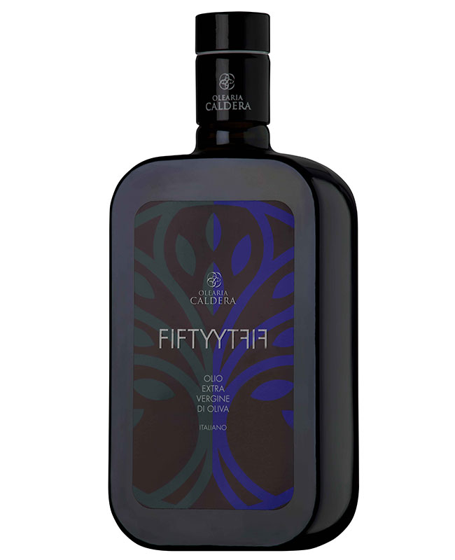 Olearia Caldera Fifty Fifty olio extravergine Frantoio Leccino