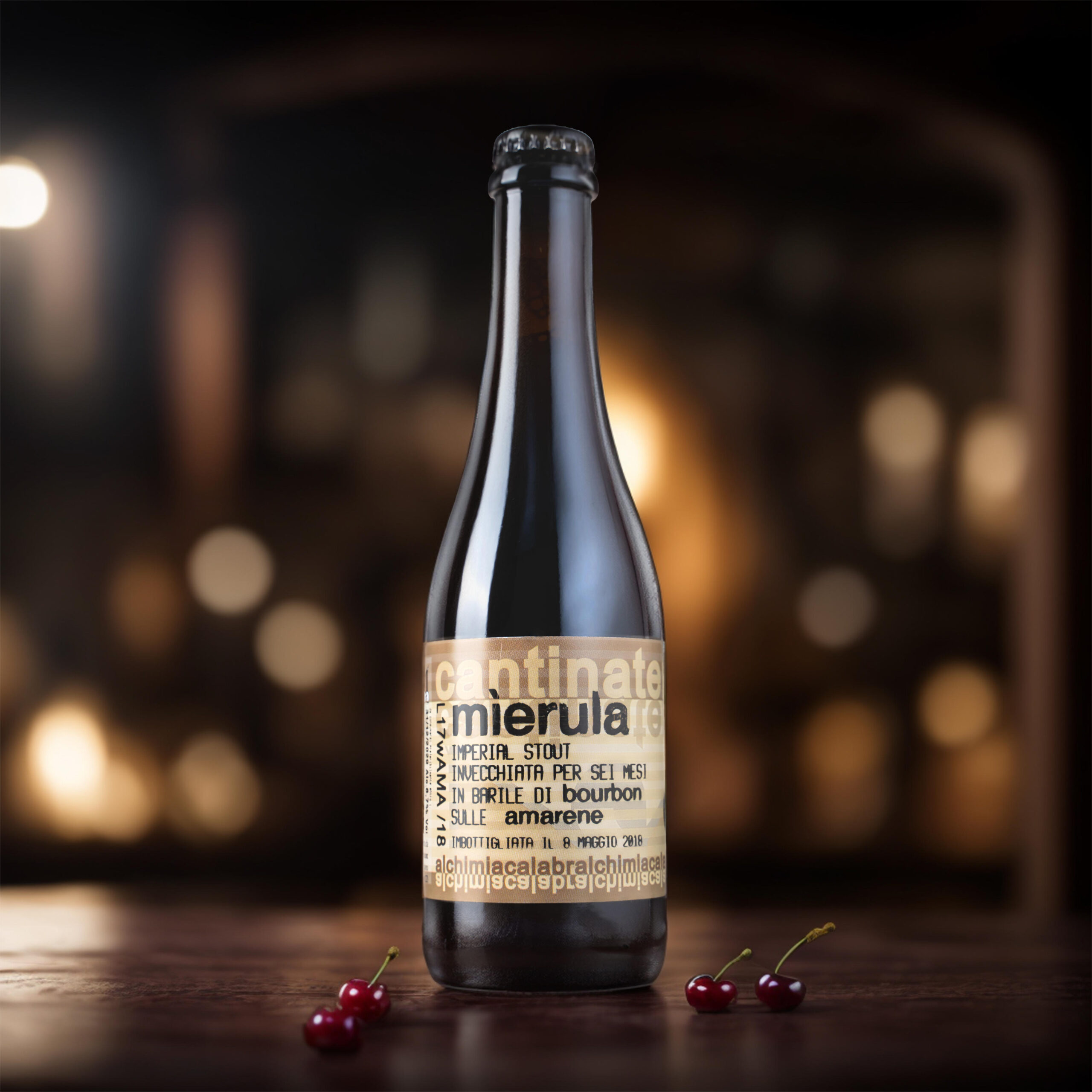 Calabrialcubo A Magara Mierula Birra Stout 0,375 l