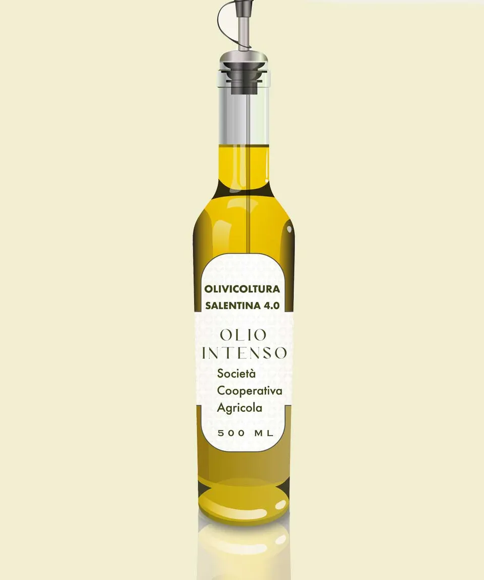 Olivicoltura Salentina 4.0 Intenso Olio EVO 500 ml Fruttato Robusto