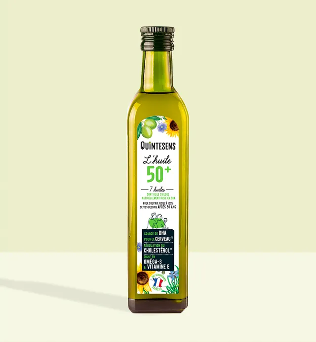 Quintesens 50+ olio 1 bottiglia omega-3 DHA